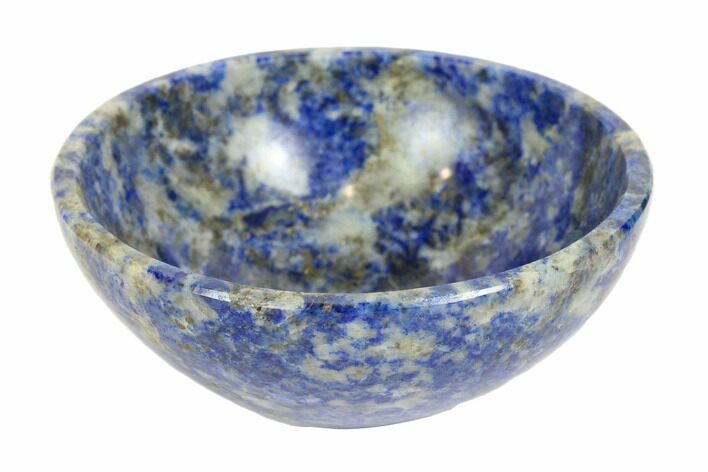 Polished Lapis Lazuli Bowl - Pakistan #147726